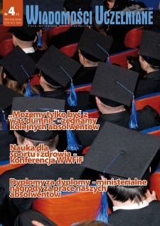 Wiadomości Uczelniane : pismo informacyjne Politechniki Opolskiej, nr 4 (181), styczeń 2009