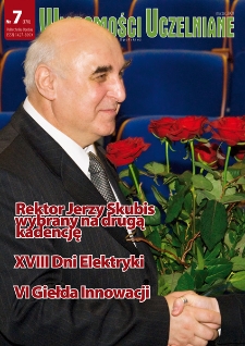 Wiadomości Uczelniane : pismo informacyjne Politechniki Opolskiej, nr 7 (170), marzec 2008