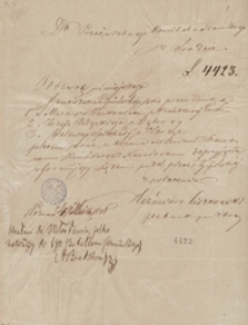 [Korespondencja, protokoły, rozkazy dotyczące organizacji wojska polskiego w Wielkim Księstwie Poznańskim w 1848 r.]