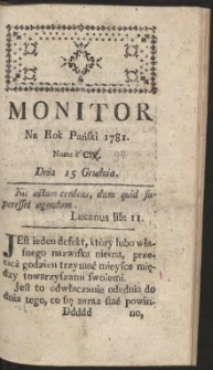 Monitor R.1781 Nr 99