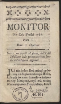 Monitor. R.1782 Nr 1