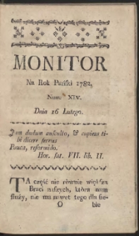 Monitor. R.1782 Nr 14