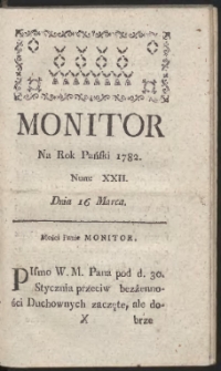 Monitor. R.1782 Nr 22