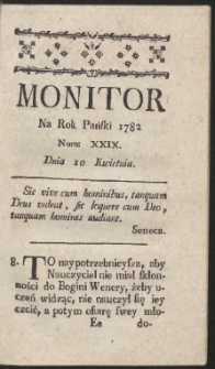 Monitor. R.1782 Nr 29