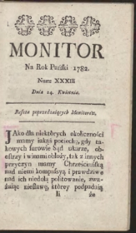 Monitor. R.1782 Nr 33