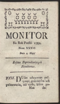 Monitor. R.1782 Nr 36