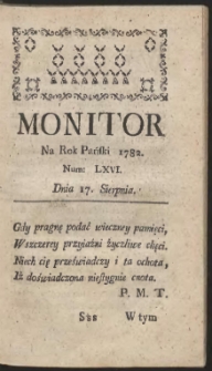 Monitor. R.1782 Nr 66
