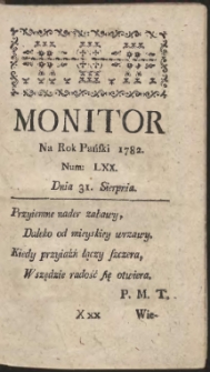Monitor. R.1782 Nr 70
