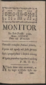 Monitor. R.1782 Nr 78