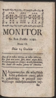 Monitor. R.1782 Nr 101