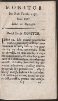 Monitor. R.1783 Nr 31