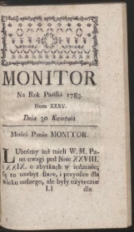 Monitor. R.1783 Nr 35