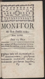 Monitor. R.1783 Nr 39