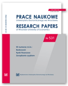 Spis treści [Prace Naukowe Uniwersytetu Ekonomicznego we Wrocławiu = Research Papers of Wrocław University of Economics; 2018; Nr 531]
