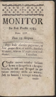 Monitor. R.1783 Nr 65