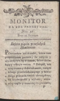 Monitor. R.1784 Nr 16