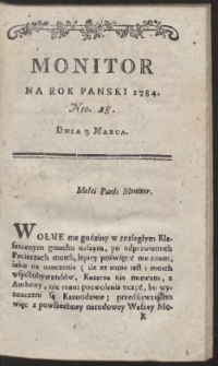 Monitor. R.1784 Nr 18