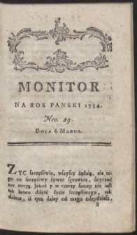 Monitor. R.1784 Nr 19