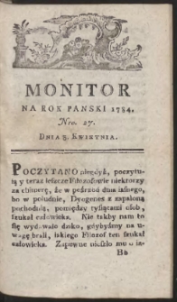 Monitor. R.1784 Nr 27