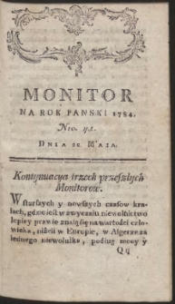 Monitor. R.1784 Nr 41