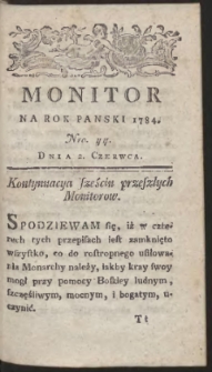 Monitor. R.1784 Nr 44