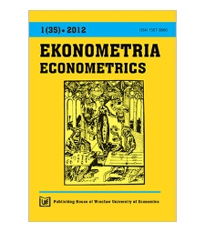Contents [Ekonometria = Econometrics, 2012, Nr 1 (35)]