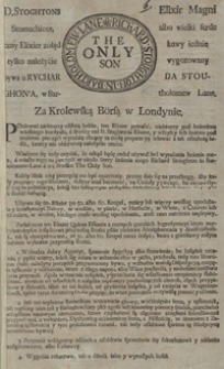 [Miscellanea, zawierające odpisy mów, akt publicznych, listów, wierszy, nowin i innych materiałów oraz druki ulotne przeważnie treści politycznej z lat 1768-1769]