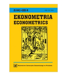 Spis treści [Ekonometria = Econometrics, 2014, Nr 2 (44)]