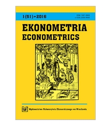 Spis treści [Ekonometria = Econometrics, 2016, Nr 1 (51)]