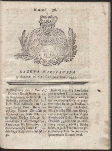 Gazeta Warszawska. R.1775 Nr 96