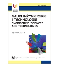 Spis treści [Nauki Inżynierskie i Technologie = Engineering Sciences and Technologies, 2015, Nr 1 (16)]