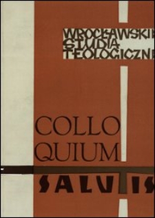 Colloquium Salutis : wrocławskie studia teologiczne. 7 (1975)