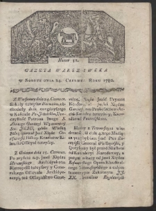 Gazeta Warszawska. R. 1780 Nr 51