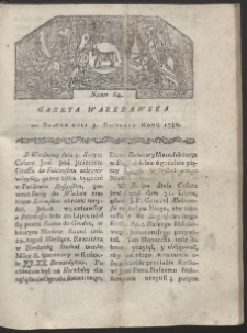 Gazeta Warszawska. R. 1780 Nr 64