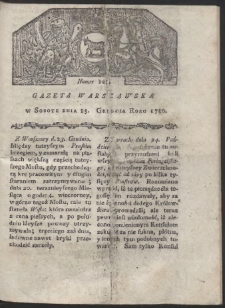 Gazeta Warszawska. R. 1780 Nr 103
