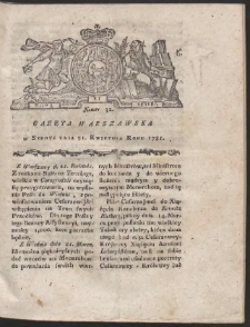 Gazeta Warszawska. R.1781 Nr 32