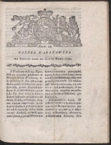 Gazeta Warszawska. R.1781 Nr 59