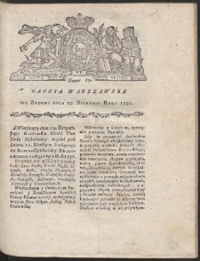 Gazeta Warszawska. R.1781 Nr 69