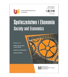 Spis treści [Społeczeństwo i Ekonomia = Society and Economics, 2018, Nr 1 (9)]
