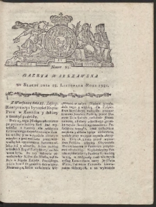 Gazeta Warszawska. R.1781 Nr 95