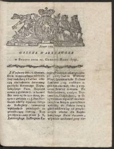 Gazeta Warszawska. R.1781 Nr 100