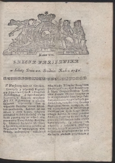 Gazeta Warszawska. R.1782 Nr 102