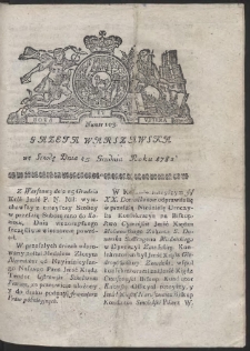 Gazeta Warszawska. R.1782 Nr 103
