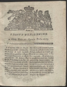 Gazeta Warszawska. R.1783 Nr 4