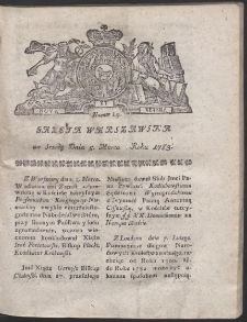 Gazeta Warszawska. R.1783 Nr 19