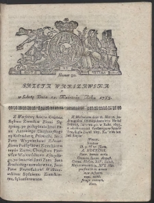 Gazeta Warszawska. R.1783 Nr 30