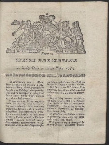 Gazeta Warszawska. R.1783 Nr 37
