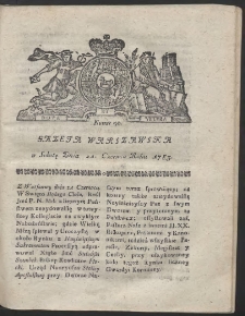 Gazeta Warszawska. R.1783 Nr 50