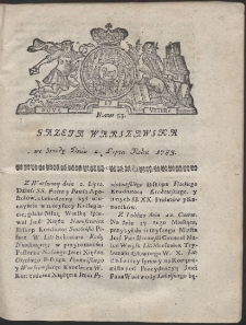 Gazeta Warszawska. R.1783 Nr 53