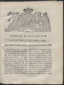 Gazeta Warszawska. R.1783 Nr 55
